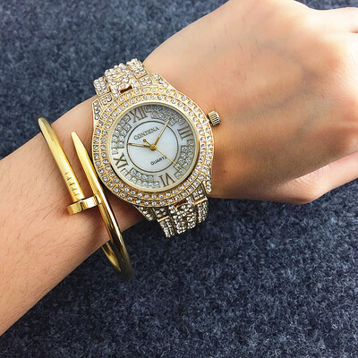 Fashion Full Rhinestone Ladies Quartz Watch Contena Luxury Shinny Women Dress Watches Crystal Wristwatch
Fashion Full Rhinestone Ladies Quartz Watch Contena Luxury Shinny Women Dress Watches Crystal Wristwatch