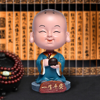 Boliliang car decoration jewelry vibrating car car shaking head small monk car interior decoration car decoration supplies creative cute cartoon gifts laughing mouth often open
Boliliang car decoration jewelry vibrating car car shaking head small monk car interior decoration car decoration supplies creative cute cartoon gifts laughing mouth often open