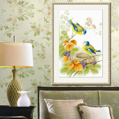 embroider DIY DMC Cross stitchSets For Embroidery kits Kiss of birds factory direct sale
embroider DIY DMC Cross stitchSets For Embroidery kits Kiss of birds factory direct sale