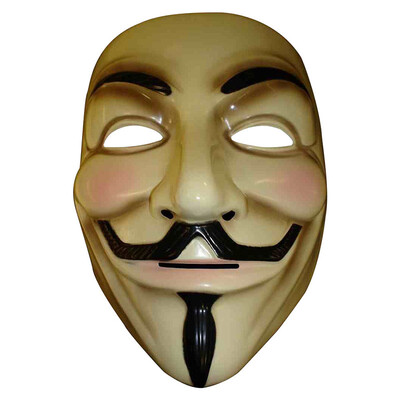 The V for Vendetta Party Cosplay masque Mask Anonymous Guy Fawkes Fancy Dress Adult Costume Accessory macka mascaras halloween
The V for Vendetta Party Cosplay masque Mask Anonymous Guy Fawkes Fancy Dress Adult Costume Accessory macka mascaras halloween
