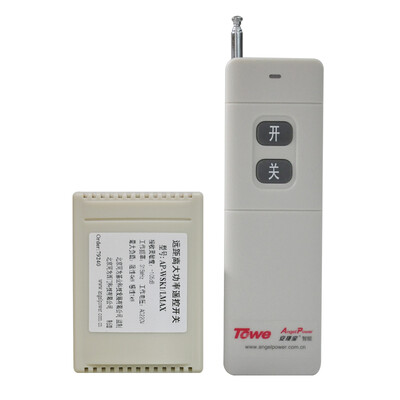 With the TOWE K1 MAX high-power lamps water pump remote control switch socket smart wireless 220V power supply 4000W long distance 3000 meters
With the TOWE K1 MAX high-power lamps water pump remote control switch socket smart wireless 220V power supply 4000W long distance 3000 meters