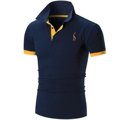Mens Polo Shirt Brands 2017 Male Short Sleeve Casual Slim Solid Color Printing Deer Pattern Polos Men 3XL
Mens Polo Shirt Brands 2017 Male Short Sleeve Casual Slim Solid Color Printing Deer Pattern Polos Men 3XL