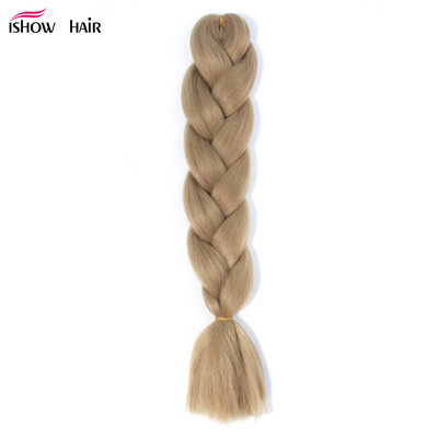 Ishow 24inch Synthetic Braiding Hair Pure Color HighTemperature KanekalonJumbo Braid Hair Extensions Crochet Yaki Texture 1pc100g
Ishow 24inch Synthetic Braiding Hair Pure Color HighTemperature KanekalonJumbo Braid Hair Extensions Crochet Yaki Texture 1pc100g