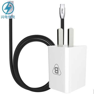 BIAZE USB3.0 fast charge 9V / 2A mobile phone charger M10 + Type-c data cable zinc alloy 1.2 m black K8 support Huawei P9 / mate9 / millet 4C / 5
BIAZE USB3.0 fast charge 9V / 2A mobile phone charger M10 + Type-c data cable zinc alloy 1.2 m black K8 support Huawei P9 / mate9 / millet 4C / 5