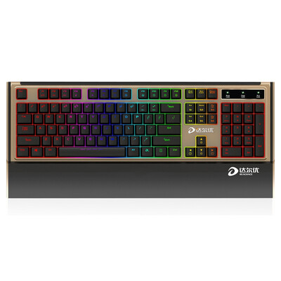 Dale excellent (dare-u) S600 RGB Symphony Edition game mechanical keyboard black green axis
Dale excellent (dare-u) S600 RGB Symphony Edition game mechanical keyboard black green axis