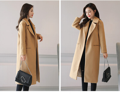 Woolen jacket women autumn and winter new loose was thin long students wool woolen coat
Woolen jacket women autumn and winter new loose was thin long students wool woolen coat