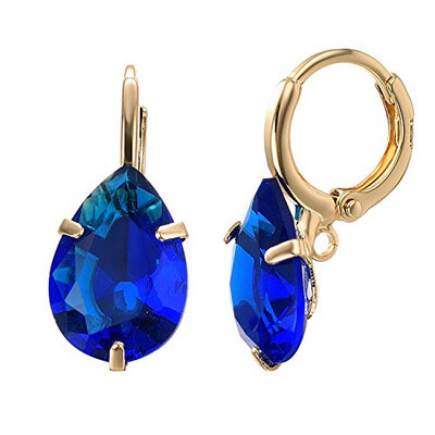 Yoursfs Teardrop Earrings Navy Blue Austrian Crystal Rose Gold Plated Hoop Women Fashion Jewelry
Yoursfs Teardrop Earrings Navy Blue Austrian Crystal Rose Gold Plated Hoop Women Fashion Jewelry