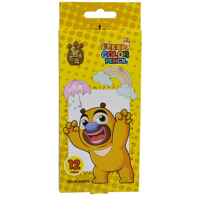 Sanmu SUNWOOD bear infested cartoon 12 color hexagonal color pencil XCM0013 student stationery
Sanmu SUNWOOD bear infested cartoon 12 color hexagonal color pencil XCM0013 student stationery