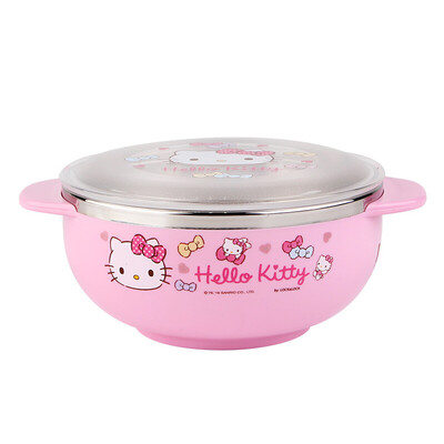 Lock & Lock LOCK & LOCK South Korea imported HELLO KITTY bow with cover stainless steel binaural bowls complementary food bowl childrens tableware rice bowl LKT423
Lock & Lock LOCK & LOCK South Korea imported HELLO KITTY bow with cover stainless steel binaural bowls complementary food bowl childrens tableware rice bowl LKT423