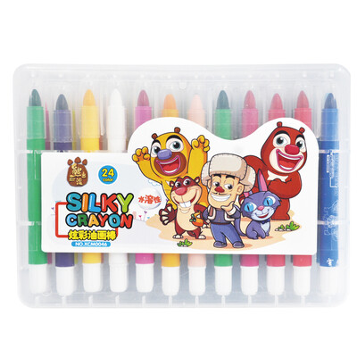 Sanmu SUNWOOD bear infested cartoon 24 color colorful oil painting stick XCM0046 student stationery
Sanmu SUNWOOD bear infested cartoon 24 color colorful oil painting stick XCM0046 student stationery