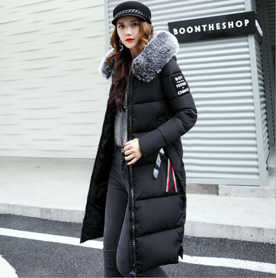 2017 winter new Korean version of the hooded tattoo collar long hair ladies cotton down jacket cotton thick jacket
2017 winter new Korean version of the hooded tattoo collar long hair ladies cotton down jacket cotton thick jacket