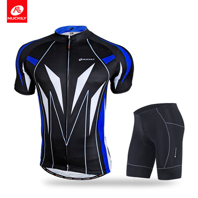 NUCKILY Men's summer outdoor sport jersey set cool design cycling top and short for cyclist
NUCKILY Men's summer outdoor sport jersey set cool design cycling top and short for cyclist