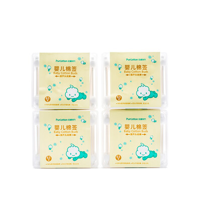 Cotton Age (PurCotton) Boxed gourd-shaped double-headed cotton swabs Cotton swabs 63 sticks / box * 4
Cotton Age (PurCotton) Boxed gourd-shaped double-headed cotton swabs Cotton swabs 63 sticks / box * 4