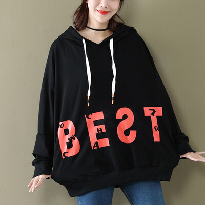 City plus CITYPLUS 2017 autumn&winter new style women&39s clothing large size loose loose fat MM letters printing hooded head long paragraph wild sweater CWWY179659 black uniform
City plus CITYPLUS 2017 autumn&winter new style women&39s clothing large size loose loose fat MM letters printing hooded head long paragraph wild sweater CWWY179659 black uniform