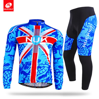 NUCKILY Men's Spring/Autumn polyester dragon print road bike clothes long sleeve cycling jersey set
NUCKILY Men's Spring/Autumn polyester dragon print road bike clothes long sleeve cycling jersey set