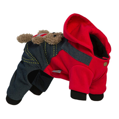 MrBear pet dog clothes dog bear pattern four feet clothes - red 2nd Teddy clothes autumn&winter clothes puppy pet VIP four-legged clothes
MrBear pet dog clothes dog bear pattern four feet clothes - red 2nd Teddy clothes autumn&winter clothes puppy pet VIP four-legged clothes