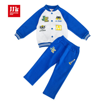 JJLKIDS Partner Club children's clothing boy suit autumn children's baseball jacket casual pants two-piece kit BQZ63109 green onions 80
JJLKIDS Partner Club children's clothing boy suit autumn children's baseball jacket casual pants two-piece kit BQZ63109 green onions 80