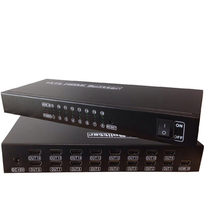 TCYT Video Wall Controller HDMI Splitter 1x16 4K x 2K60Hz 1 Input 16 Out TV Screen splitter
TCYT Video Wall Controller HDMI Splitter 1x16 4K x 2K60Hz 1 Input 16 Out TV Screen splitter
