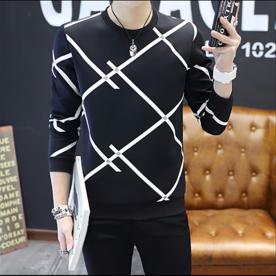2017 autumn new men's long-sleeved casual baseball clothing thin section sports sets of sweater wild bottom shirt
2017 autumn new men's long-sleeved casual baseball clothing thin section sports sets of sweater wild bottom shirt