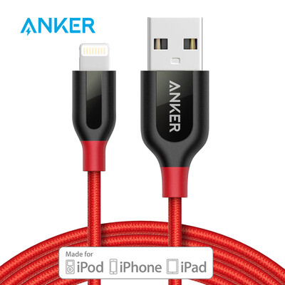 Anker Anke MFi certification 76 5s Apple data cable 18 meters red pull car phone charger line power cord support iphone5 6s 7P SE ipad airmini
Anker Anke MFi certification 76 5s Apple data cable 18 meters red pull car phone charger line power cord support iphone5 6s 7P SE ipad airmini