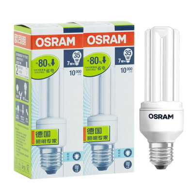 Jingdong Supermarket OSRAM OSRAM T3 standard energy-saving lamps 14W daylight E27 two loaded
Jingdong Supermarket OSRAM OSRAM T3 standard energy-saving lamps 14W daylight E27 two loaded