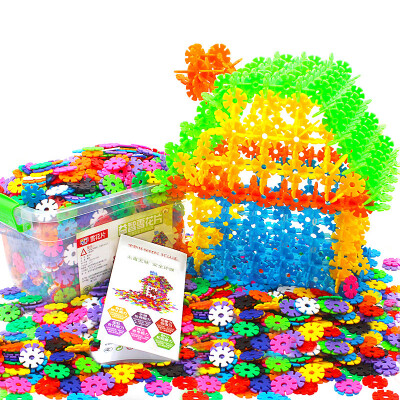 Cute pudding children's toys 1500 thicker snowflake tablets educational toys 3-6-year-old toy boys and girls spell plug building blocks
Cute pudding children's toys 1500 thicker snowflake tablets educational toys 3-6-year-old toy boys and girls spell plug building blocks