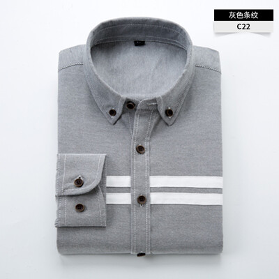 Business Casual Men Long Sleeve Shirt Spring Autumn Silm Fit Cotton Stitching Solid Color Oxford Textile
Business Casual Men Long Sleeve Shirt Spring Autumn Silm Fit Cotton Stitching Solid Color Oxford Textile