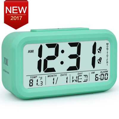 Large Digital Alarm Clock LCD Student Bedroom Electronic Clock Snooze Sensor Kids Table Clock School Product Night Light 2 Alarm
Large Digital Alarm Clock LCD Student Bedroom Electronic Clock Snooze Sensor Kids Table Clock School Product Night Light 2 Alarm
