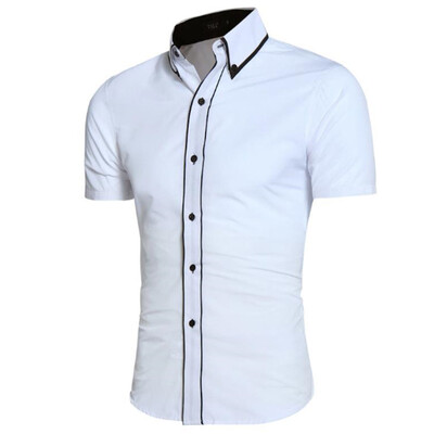 Fashion Male Hawaiian Shirt Short-Sleeves Tops Double Collar Button Design Mens Dress Shirts Slim Men Shirt 2XL
Fashion Male Hawaiian Shirt Short-Sleeves Tops Double Collar Button Design Mens Dress Shirts Slim Men Shirt 2XL