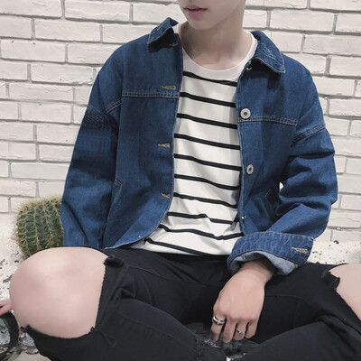 2017 autumn fashion new loose casual jacket jacket Spring and Autumn denim clothes students wild trend of autumn
2017 autumn fashion new loose casual jacket jacket Spring and Autumn denim clothes students wild trend of autumn