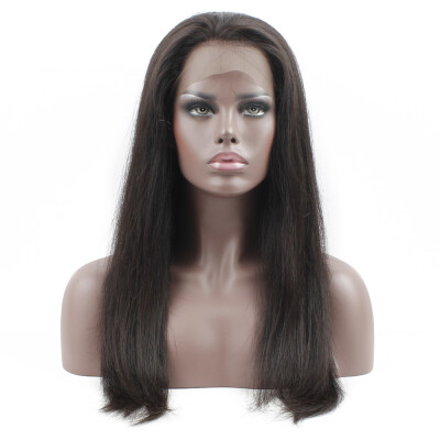 HC 360 Lace Frontal Human Hair Wigs For Black Women Straight Brazilian Remy Hair Natural Color Pre Plucked Bleached Knots
HC 360 Lace Frontal Human Hair Wigs For Black Women Straight Brazilian Remy Hair Natural Color Pre Plucked Bleached Knots