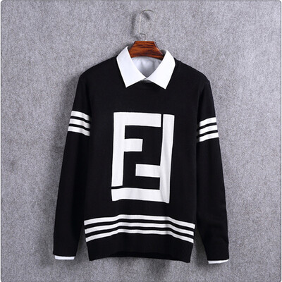 2017 autumn new young men's long-sleeved men's sweater hit color Korean Slim round neck sweater men's sweater men's tide
2017 autumn new young men's long-sleeved men's sweater hit color Korean Slim round neck sweater men's sweater men's tide