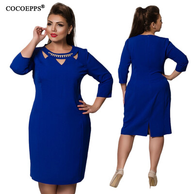 COCOEPPS 2017 Plus Size Brand Dresses Autumn Sexy Hollow Out Fashion Dress 5XL 6XL Blue Red Evening Bodycon Winter Vestidos
COCOEPPS 2017 Plus Size Brand Dresses Autumn Sexy Hollow Out Fashion Dress 5XL 6XL Blue Red Evening Bodycon Winter Vestidos