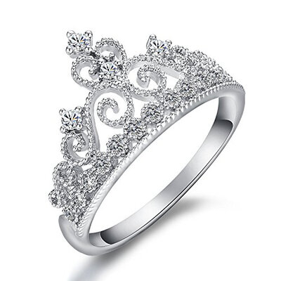 Roll over image to zoom in Yoursfs Crown Ring Princess Tiara CZ Silver Thumb Rings For Women Jewelry
Roll over image to zoom in Yoursfs Crown Ring Princess Tiara CZ Silver Thumb Rings For Women Jewelry