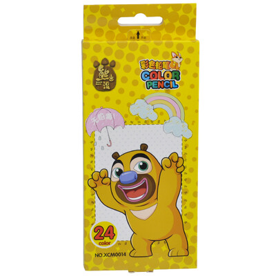 Sanwood SUNWOOD bear infested cartoon 24 color hexagonal color pencil XCM0014 student stationery
Sanwood SUNWOOD bear infested cartoon 24 color hexagonal color pencil XCM0014 student stationery