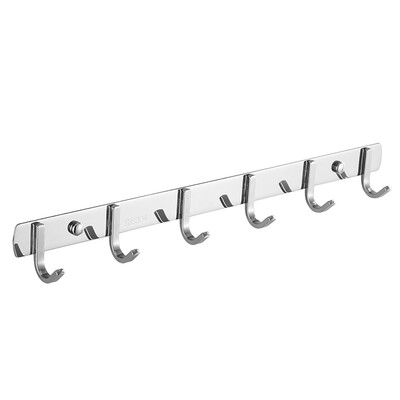 Wall Coat Rack Volla Wall Mounted Coat Rack Stainless Steel Hook Rack 6 Hooks for Clothes - 17inches
Wall Coat Rack Volla Wall Mounted Coat Rack Stainless Steel Hook Rack 6 Hooks for Clothes - 17inches