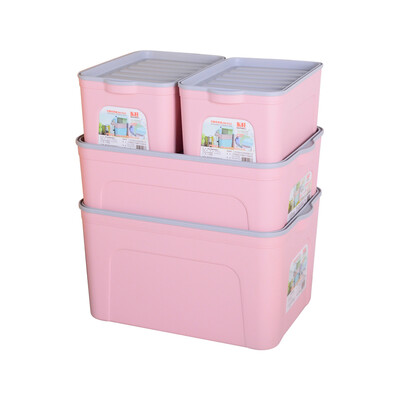 Lixin LIXIN plastic storage box toy storage box underwear storage box household clothes storage box pink 4 Pack DW9341
Lixin LIXIN plastic storage box toy storage box underwear storage box household clothes storage box pink 4 Pack DW9341