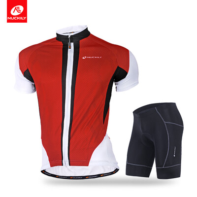 NUCKILY Men's summer bicycle apperal long distance ride gel pad shorts and polyeater jersey set
NUCKILY Men's summer bicycle apperal long distance ride gel pad shorts and polyeater jersey set
