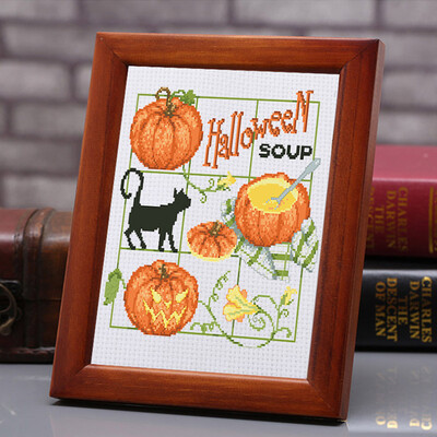 embroider DIY DMC Cross stitchSets For Embroidery kits Halloween Pumpkin Soup factory direct sale
embroider DIY DMC Cross stitchSets For Embroidery kits Halloween Pumpkin Soup factory direct sale