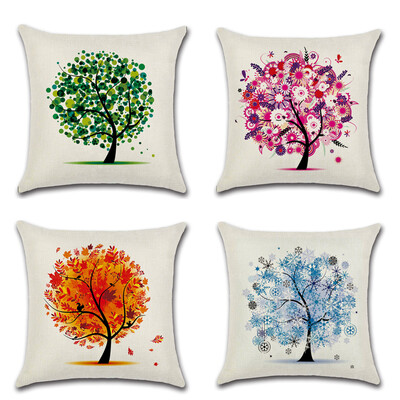 4Pack Cute Color Tree Pillow Covers 18 x 18 Inch Cotton Linen Home Decor Sofa Throw Pillow Case Cushion Covers Set of 4
4Pack Cute Color Tree Pillow Covers 18 x 18 Inch Cotton Linen Home Decor Sofa Throw Pillow Case Cushion Covers Set of 4