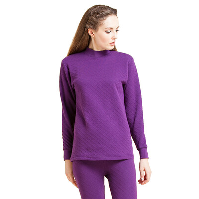 Red bean underwear ladies autumn clothes long pants soft cotton in the high collar thick air layer warm suit 204 deep purple 17095
Red bean underwear ladies autumn clothes long pants soft cotton in the high collar thick air layer warm suit 204 deep purple 17095