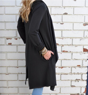 Women Cardigan Autumn Long Sleeve Irregular Long Female Grey Thin Sweater Loose Ladies Coat Slim Elegant Outerwear LJ5004C
Women Cardigan Autumn Long Sleeve Irregular Long Female Grey Thin Sweater Loose Ladies Coat Slim Elegant Outerwear LJ5004C