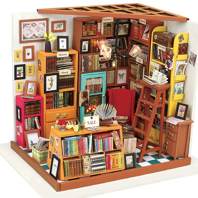 Ruo Christmas gifts children's three-dimensional wooden puzzle assembling model handmade cottage - Sam Bookstore 102
Ruo Christmas gifts children's three-dimensional wooden puzzle assembling model handmade cottage - Sam Bookstore 102