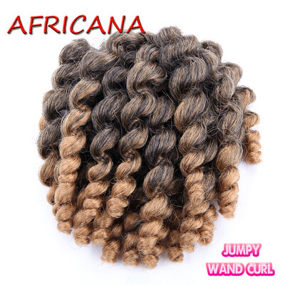 8 inch 80g Jumpy Wand Curl Jamaican Bounce Crochet Hair 22 Roots African Synthetic Braiding Hair Low Temperature Fiber
8 inch 80g Jumpy Wand Curl Jamaican Bounce Crochet Hair 22 Roots African Synthetic Braiding Hair Low Temperature Fiber