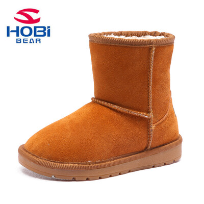 HOBIBEAR children shoes winter girls boots Russia low degree fashion classic brown genuiune leather warm boys shoes GW2551 
HOBIBEAR children shoes winter girls boots Russia low degree fashion classic brown genuiune leather warm boys shoes GW2551