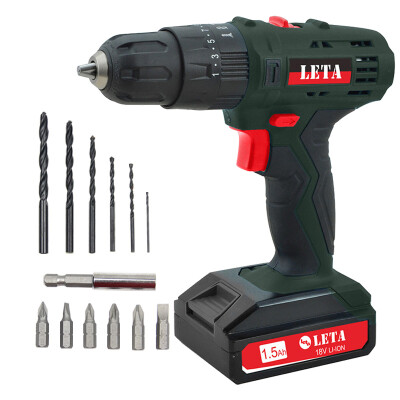 Leta 18V Lithium Drill Impact Drill Electric Screwdriver Toolbox Set Household Rechargeable Rhinestones LT-LE925
Leta 18V Lithium Drill Impact Drill Electric Screwdriver Toolbox Set Household Rechargeable Rhinestones LT-LE925