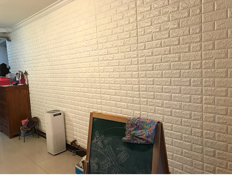 防撞墙贴墙纸自粘3d立体墙贴泡沫防水背景墙壁纸卧室温馨装饰防撞翻新