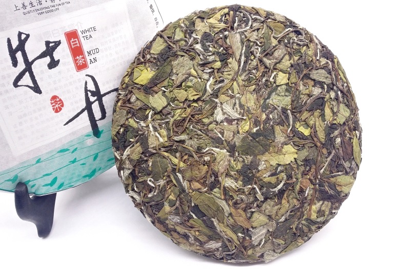 福鼎老白茶2017年磻溪高山日晒白牡丹茶饼350g口粮茶礼盒茶叶送礼两套