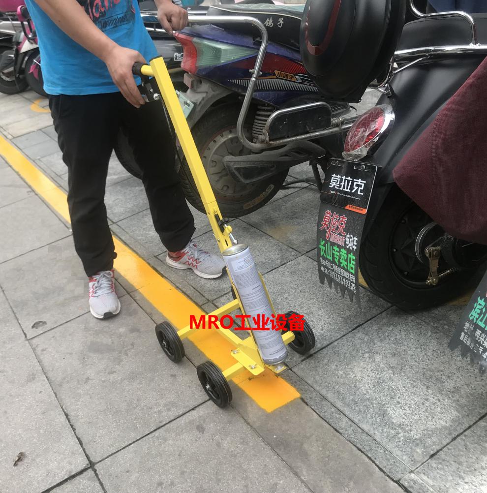油漆划线车马路自喷漆划线漆道路画线机小区车位画线车球场画线器 f型