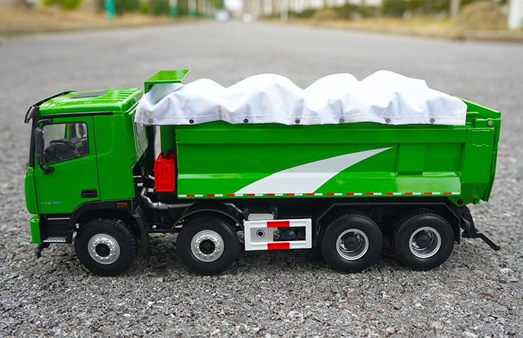 渣土车合金卡车模型 1:24 欧曼白色渣土车【图片 价格 品牌 报价】